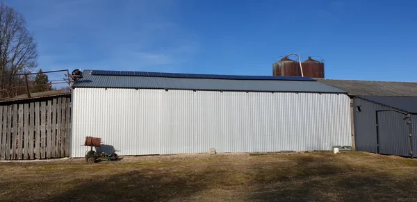 Vircavas pag., Jelgavas nov - Zemnieku saimniecība  (6.8kW 20gab. saules paneļi)